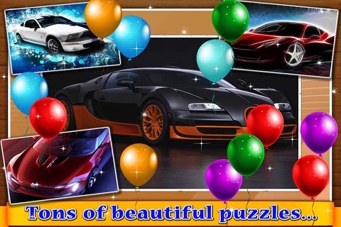 Super Sports Cars - Jigsaw Puzzle for kids screenshot 4