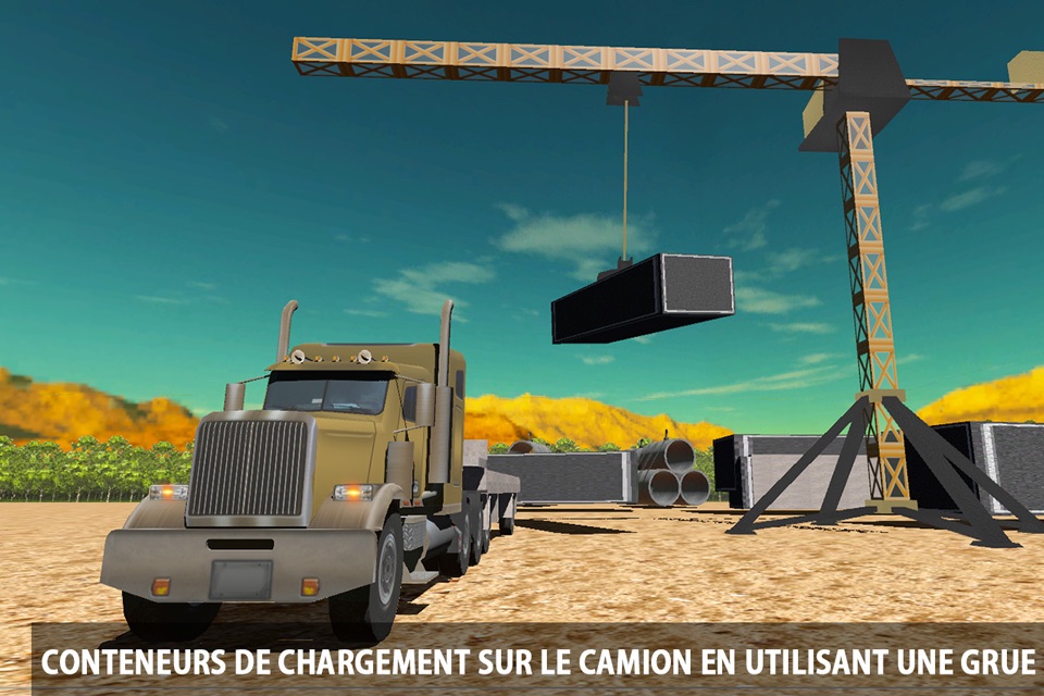 Bridge Builder Construction Truck Driver 3D Simulator : Legendary Off-Road Excavator Crane screenshot 4