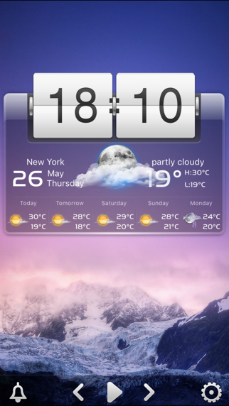 Desktop Weather Freeのおすすめ画像1