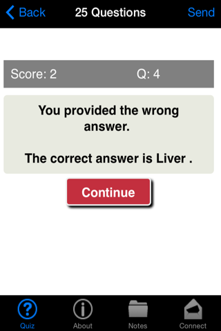 Learning Gastroenterology Quiz screenshot 4