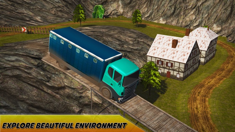 Extreme Cargo Transport Truck Driver & Forklift Crane Operator Game screenshot-3