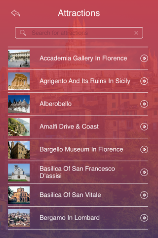 Tourism Italy screenshot 3