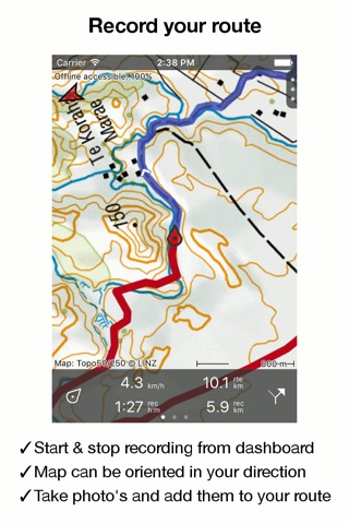 Topo GPS New Zealand screenshot 3