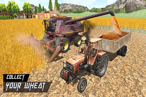 Village Farmer Tractor Simulator screenshot 2