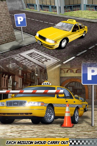 Yellow Taxi Driver Parking - Crazy Cab In New york City Traffic Simulator screenshot 2