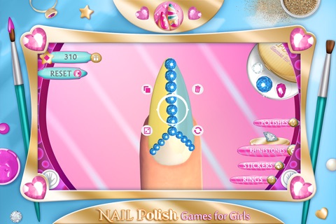 Nail Polish Games For Girls: Do Your Own Nail Art Designs in Fancy Manicure Salon screenshot 4