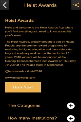 Heist Awards screenshot 3