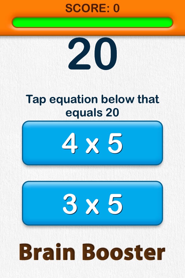 Able Brain Exercise Equations Free screenshot 4
