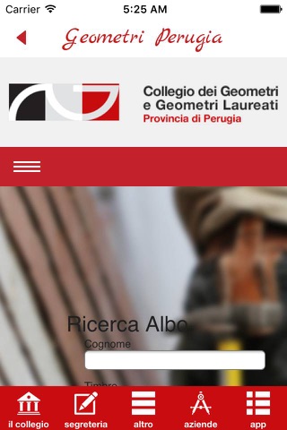 Collegio dei Geometri e Geometri Laureati di Perugia screenshot 4