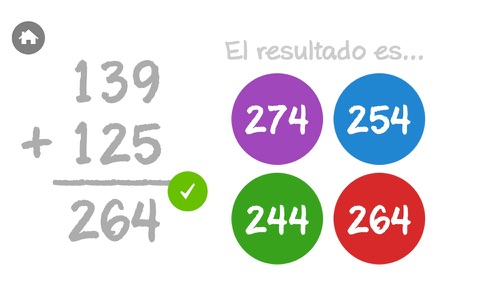 Sumas y Restas con Llevadas screenshot 3