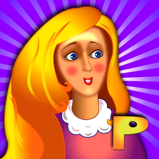 Golden Hair Fairy Tale - The Library of Classic Bedtime Stories for Kids Full Icon