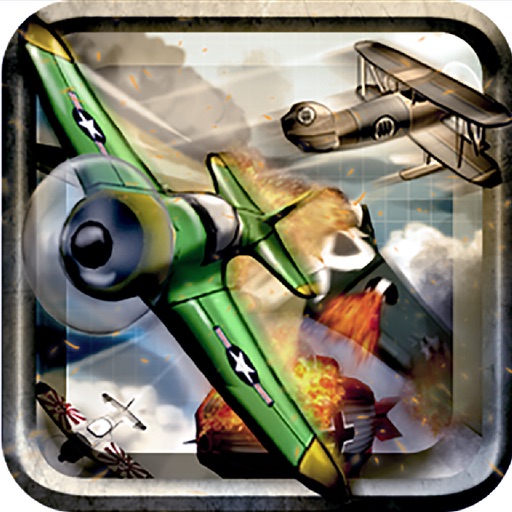 War Jet Dogfights in the Sky Icon