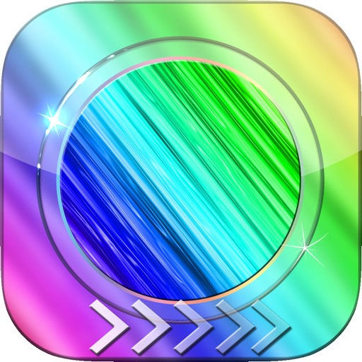 Blur Lock Screen Rainbow Photo Edit Wallpaper Pro icon