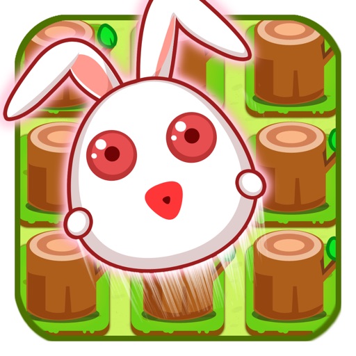 Circle Naughty Rabbit Icon
