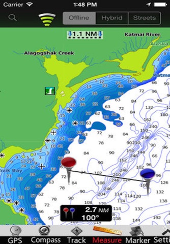 Alaska SW GPS Nautical Charts screenshot 4
