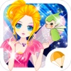 可爱小精灵 - 花仙子女生儿童化妆换装沙龙小游戏免费