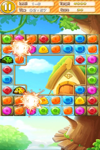 Jewel Mania Sugar Blast-Fun Soda Candy Blitz,Match 3 crush puzzle game screenshot 3