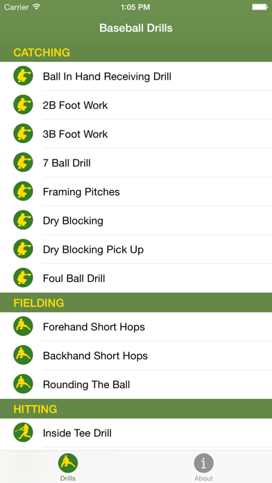 How to cancel & delete Baseball Drills - Free Baseball Instruction and Training Videos from iphone & ipad 1