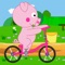 Peppy Pig Bike Racing