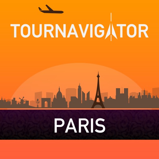 Paris – advanced tourist guide & offline map – Tournavigator icon