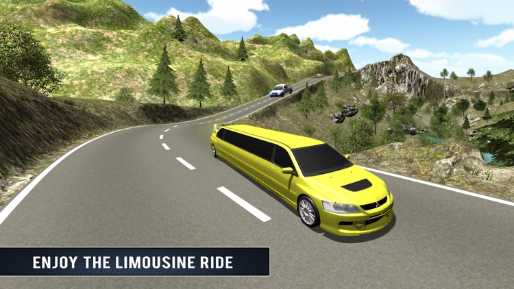Up Hill Limo Off Road Car Rush screenshot-4