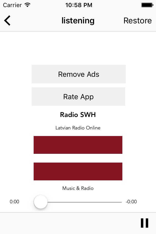 Latvian Radio Online screenshot 3