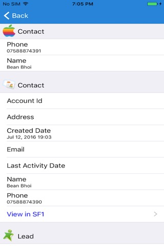 Salesforce Contacts Sync screenshot 4