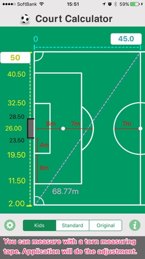 Football Court Calculator