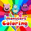 Monster Coloring Book for Kids