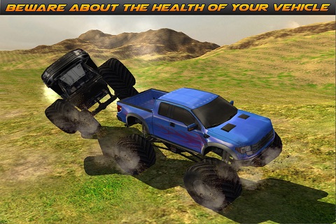 Offroad Monster truck driving simulator 3d: 4x4 trucks fighting & stunt game screenshot 3
