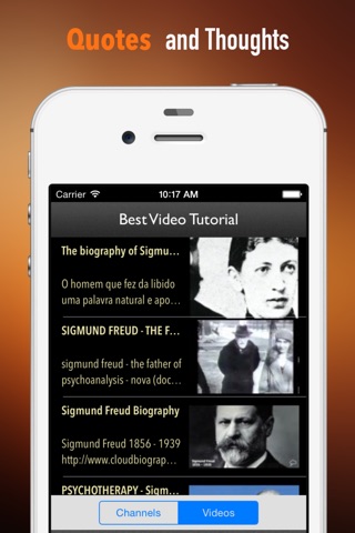 Biography and Quotes for Sigmund Freud: Life with Documentary screenshot 3