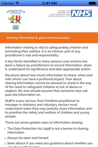 Safeguarding Children 4 U screenshot 4