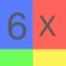 "Times-6 is one of nine apps (Times-2 to Times-10) designed to enable the memorization of basic but essential math facts