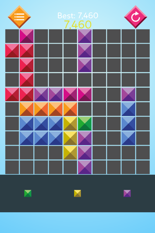 Slither Block Puzzle Grid: Snake cube triangle - block tintin puzzles slithers io worms screenshot 4