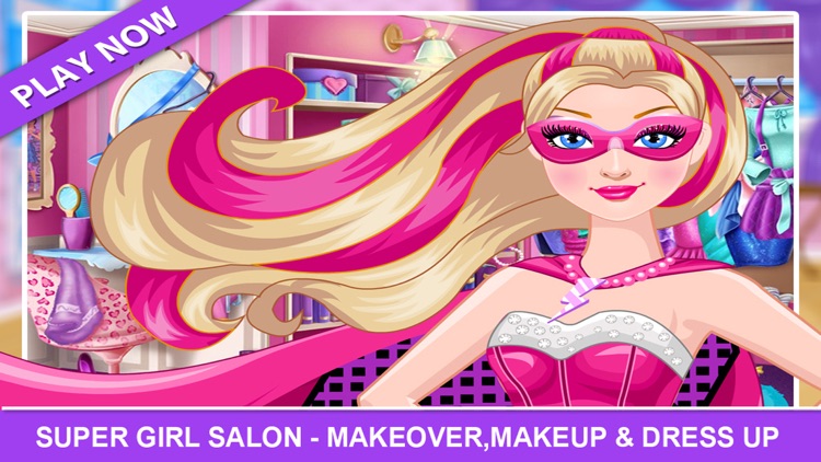 Super Girl Salon - Makeover,Makeup & Dress Up