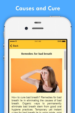 Halitosis - How to Prevent Bad Breath-How to tackle Bad Breath screenshot 3