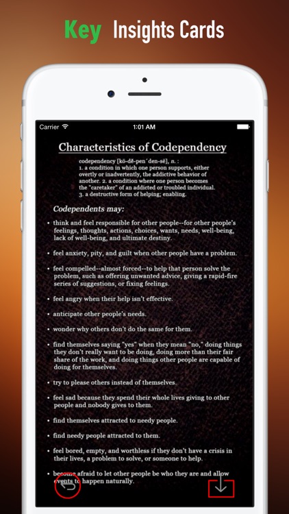 Codependent No More: Practical Guide Cards with Key Insights and Daily Inspiration screenshot-3