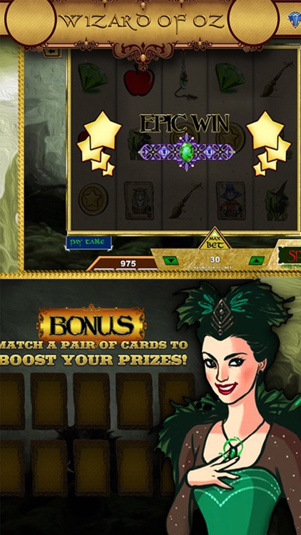 Wizard of Oz Slots - Free Fun Slot Machines & Casino 2015 screenshot-3