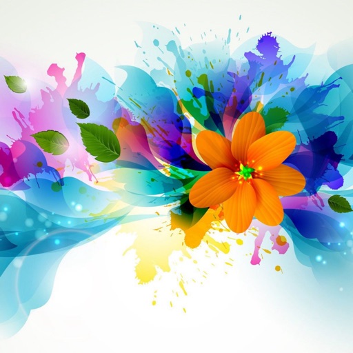 Floral Design Wallpapers HD: Quotes Backgrounds with Art Pictures icon