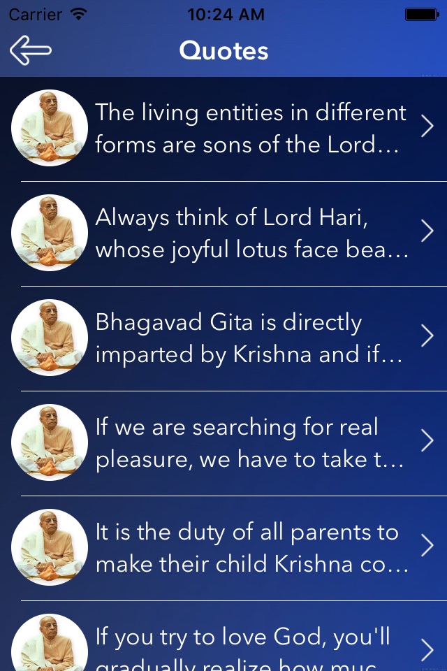 Srila Prabhupada Quotes screenshot 3