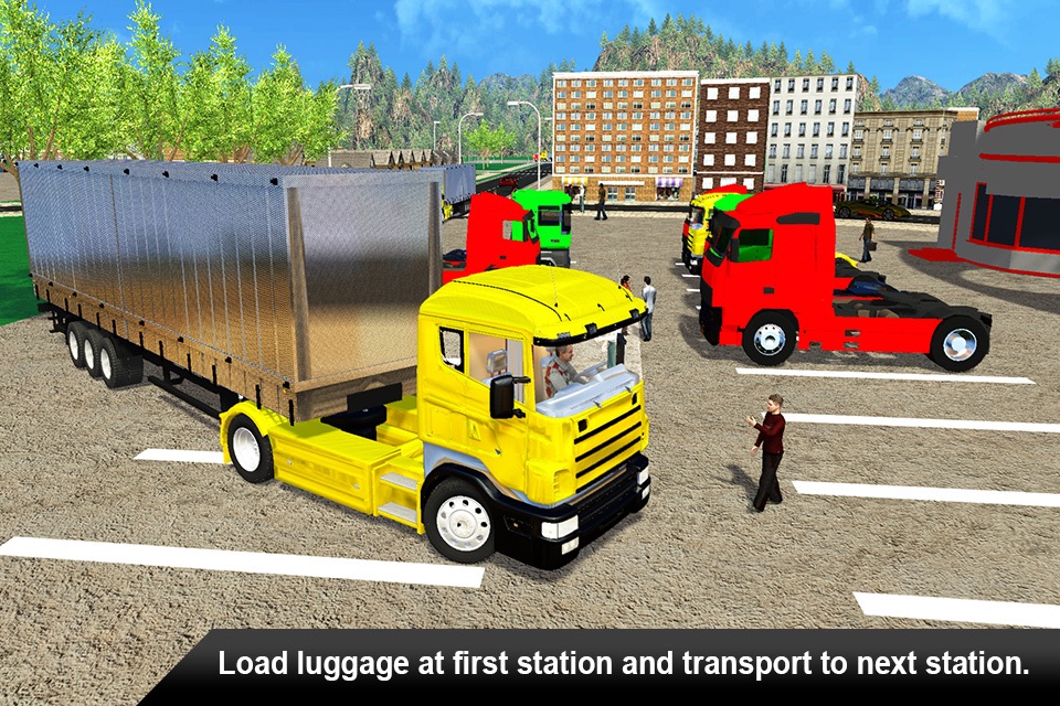 Euro Truck Driving Games screenshot 4