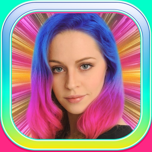 Mermaid Hairstyle Makeover for Girls – Rainbow Hair Dye.r, Color Changer and Wig Effect.s icon