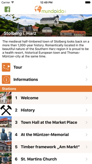 Audioguide Stolberg i. Harz - en(圖1)-速報App