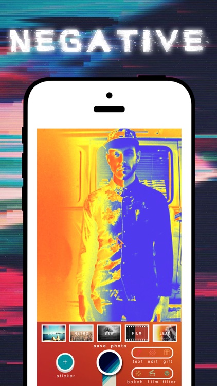 negative camera - negative filter me color inverter false color filters screenshot-4