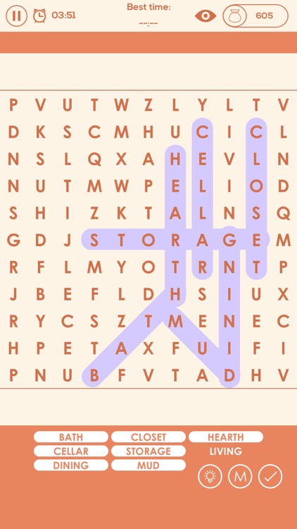 Word Search Crossword : Find hidden colorful words flow - Brain training free puzzles riddles