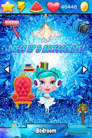 My Ice Princess - Virtual Frozen Snow Queen Games FREE screenshot 2