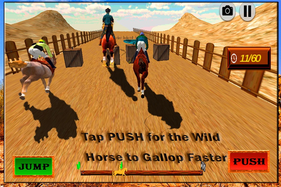 Texas Horse Racing Champion – Simulated Horseback Jockey Riding in West Haven Derby Race 2016 screenshot 4