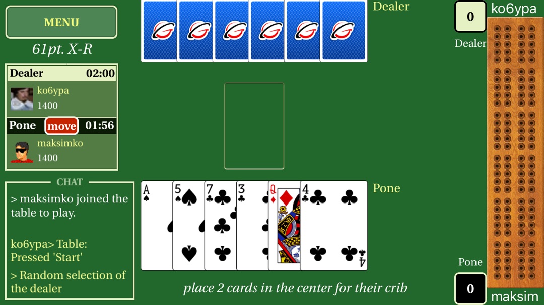 Cribbage Live Online Game Hack And Cheat Gehack Com