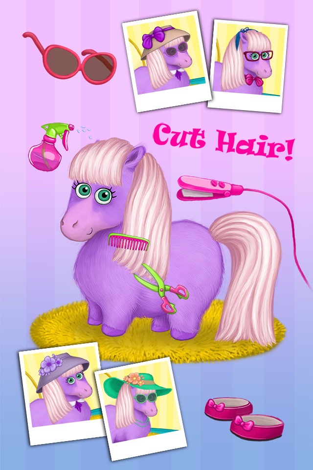 Pony Sisters in Hair Salon - Horse Hairstyle Makeover Magic screenshot 3