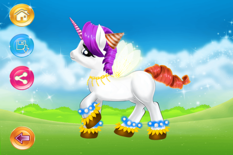 Pony Dressup Game. Bess Pony Makeover Game for Girls. screenshot 4